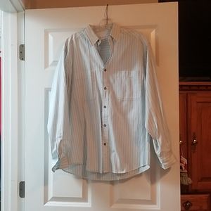 Liz Claiborne striped button down